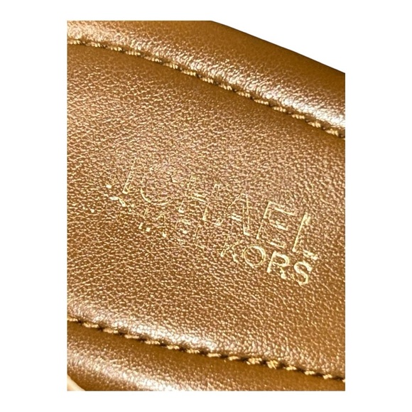 Michael Kors Holly Sandals Women's Size 6M Brown Rope Trim Wedge Heel - Picture 6 of 15